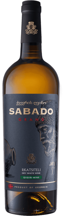 რქაწითელი wine bottle